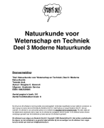 Natuurkunde voor wetenschap en techniek Samenvatting 