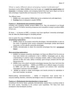 Emerging Markets summary of  ALL articles