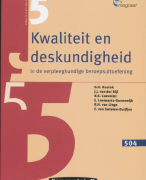 Kwaliteit en deskundigheid in de verpleegkundige beroepsuitoefening 504 Samenvatting 