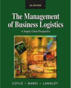 The Management Of Business Logistics Samenvatting