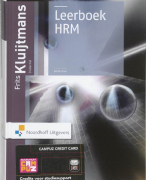 Leerboek Human Resource Management Samenvatting 