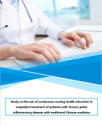 Application of TCM High-Quality Nursing in Outpatient Care A Comparative Study