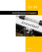 Bedrijfswetenschappen 2de graad