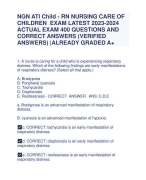 ASET CNIM Exam EXAM LATEST 2023-2024  ACTUAL EXAM QUESTIONS AND CORRECT  ANSWERS (VERIFIED ANSWERS) |ALREADY  GRADED A+
