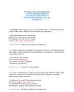 PN HESI EXIT V3/PN HESI EXIT V3 NEW UPDATES 2023-2024 QUESTIONS AND CORRECT DETAILED ANSWERS ALREADY GRADED A+