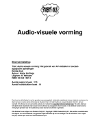 Audio-visuele vorming Samenvatting 