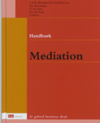 Handboek Mediation Samenvatting 