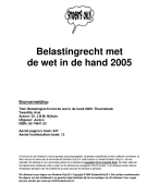 Belastingrecht met de wet in de hand Samenvatting 