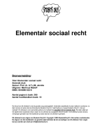 Elementair sociaal recht Samenvatting 