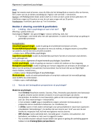 Algemene psychologie - tp thomas more