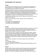 WFT Basis 3 proefexamens(vragen, antwoorden&feedback) 2016