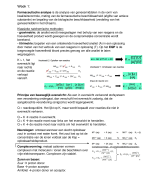 Farmaceutische analyse A jaar 1 farmacie aan de RUG
