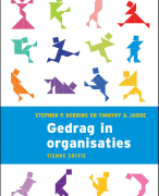 Gedrag , Management en organisatie vanuit het boek gedrag in organisaties 