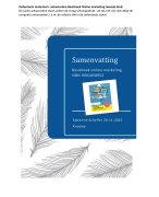Oefentoetsen compleet met uitwerking Basisboek online marketing tweede druk 