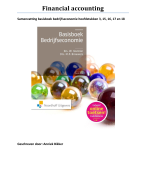 Basisboek bedrijfseconomie (financiering en externe verslaggeving)