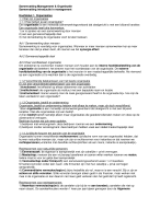 Introductie in management