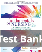 Fundamentals of Nursing 2nd Edition Yoost Test Bank