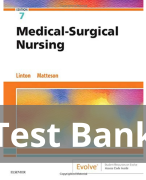 Medical Surgical Nursing 7th Edition by Linton Test Bank