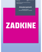 Afstudeeropdracht AD - NCOI - Beroepsmethode Ondernemerschap & Retailmanagement - incl. beoordeling 