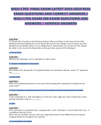 TCOLE BPOC FINAL EXAM LATEST 2023 EXAM 250+ REAL EXAM QUESTIONS AND ANSWERS (VERIFIED ANSWERS)