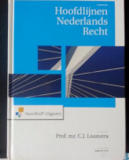 Hoofdlijnen Nederlands Recht Samenvatting 