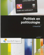 Politiek en politicologie Samenvatting 