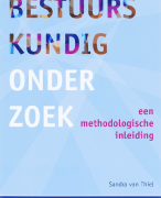 Bestuurskundig onderzoek Samenvatting 