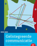 Geintegreerde communicatie Samenvatting 