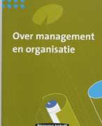 Over management en organisatie Samenvatting
