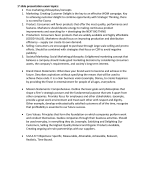 Marketing overall summary