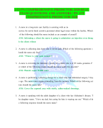 CPNRE FINAL EXAM (10 DIFFERENT  VERSIONS) LATEST 2022-2024 REAL  EXAM QUESTIONS AND CORRECT  ANSWERS /CPNRE EXAM COMPLETE  STUDY GUIDE FOR CPNRE FINAL  EXAM 1000+ QUESTIONS AND  ANSWERS