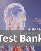 Human Anatomy 9th Edition by Martini, Tallitsch, Nath Test Bank