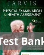 Physical Examination and Health Assessment 9th Edition by Carolyn Jarvis, Ann Eckhardt Test Bank