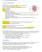 Biologie begrippenlijst hoofdstuk 9; bloedsomloop - Nectar VWO 5