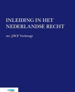 Inleiding in het Nederlandse Recht  JWP Verheugt Samenvatting
