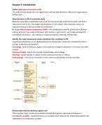Essentials of Organizational Behavior 