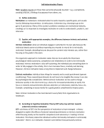 Self Determination Theory