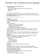 motivatie algemene psychologie