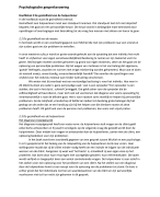 Psychologische gespreksvoering