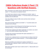 CWEA Collections Grade 2 (Two) | 75 Questions with Verified Answers | Latest 2023/2024