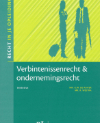 Samenvatting verbintenissenrecht en ondernemingsrecht - Recht