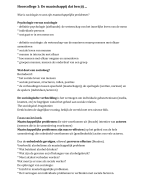 Aantekeningen Sociologie