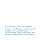 PiCAT Practice Test Questions Containing 134 terms with Certified Answers 2024.