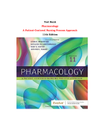 Test Bank For Pharmacology A Patient-Centered Nursing Process Approach 11th Edition by Linda E. McCuistion, Kathleen Vuljoin DiMaggio, Mary B. Winton, Jennifer J. Yeager |All Chapters,  Year-2023/2024|