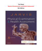 Test Bank For JARVIS Physical Examination and Health Assessment 8th Edition By Carolyn Jarvis |All Chapters,  Year-2023/2024|