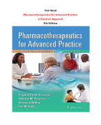 Test Bank For Pharmacotherapeutics for Advanced Practice A Practical Approach 5th Edition By Virginia Poole Arcangelo, Andrew M Peterson, Veronica Wilbur, Tep M. Kang |All Chapters,  Year-2023/2024|