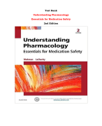 Test Bank For Understanding Pharmacology Essentials for Medication Safety 2nd Edition By M. Linda Workman, Linda A. LaCharity |All Chapters,  Year-2023/2024|
