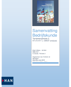 Toegepaste Organisatiekunde H7 t/m H11 (Incl SWOT-analyse), Peter Thuis