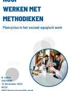 NCOI Schriftelijke Communicatie voor Hulpverleners - Social Work (2022 met nieuwe lay-out) - Maak een Sociale Kaart - Cijfer 9 met feedback