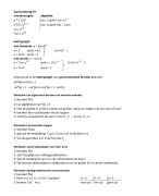 Wiskunde klas 3 havo hoofdstuk 1 lineaire en exponentiële formules 